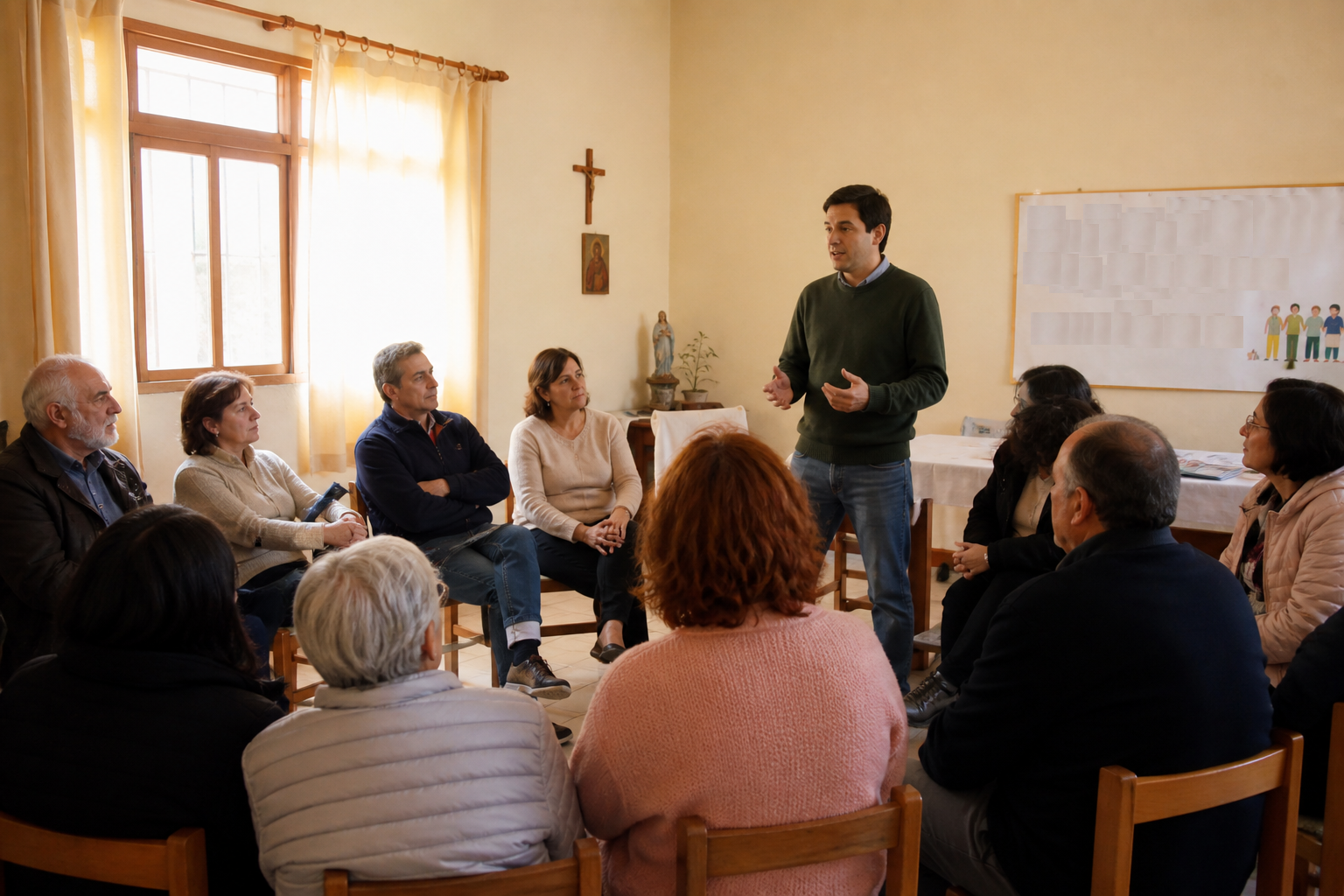 Reunión informativa de Piedras Vivas el 12 de mayo
